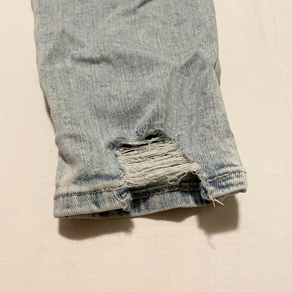 Gap High Rise Universal Leggings Distressed Jeans Womens Size 30 - Picture 15 of 16